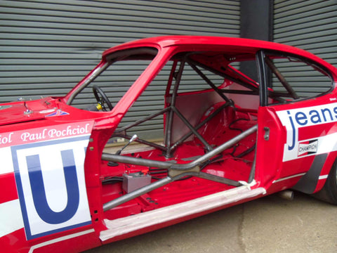 FORD Capri Mk2 Historic T45 roll cage kit. MS UK Compliant to Appendix K 