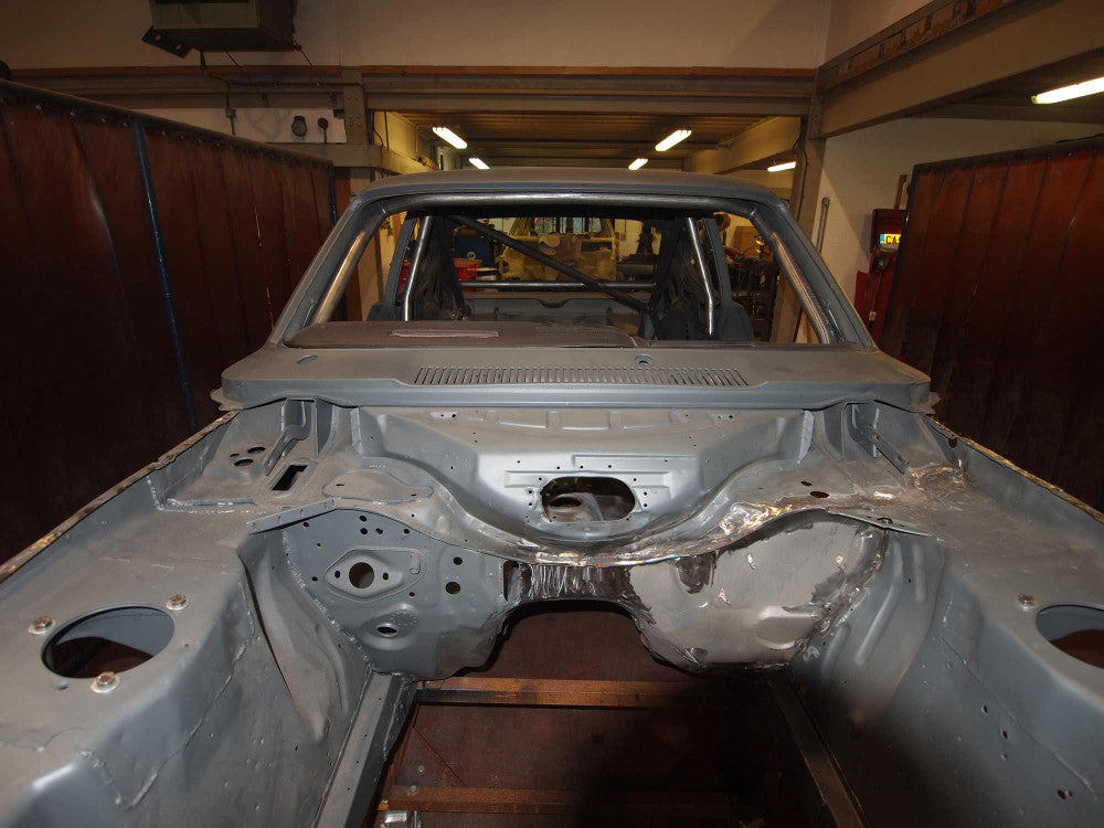 FORD Capri Mk3 Historic T45 roll cage kit. MS UK Compliant to Appendix K