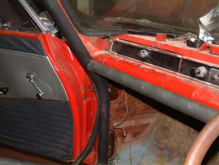 FORD Classic Capri Historic T45 roll cage kit. MS UK Compliant to Appendix K