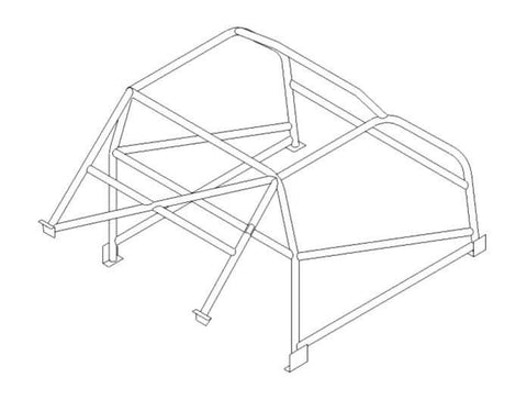 FORD Classic Capri Historic T45 roll cage kit. MS UK Compliant to Appendix K 