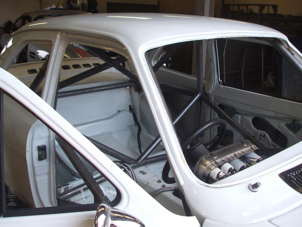 FORD Escort Mk1 International Multipoint T45 roll cage kit. FIA Certificated 