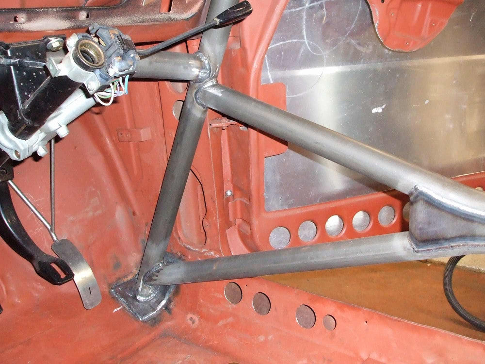 FORD Escort Mk1 (Straight Door Bars) International Historic T45 roll cage kit. FIA Certificated to Appendix K