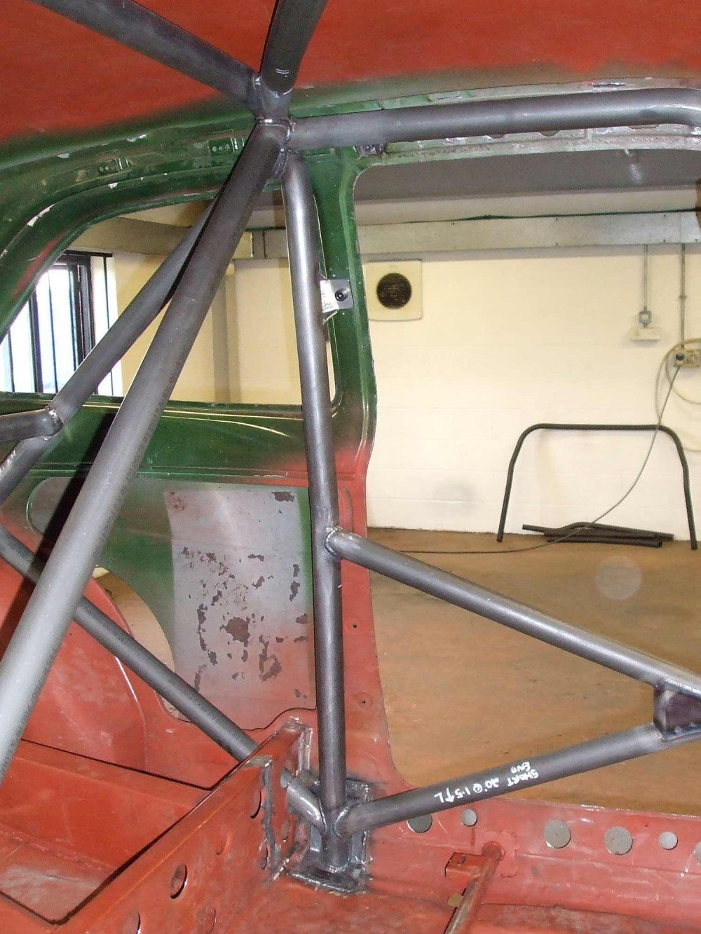FORD Escort Mk1 (Straight Door Bars) International Historic T45 roll cage kit. FIA Certificated to Appendix K