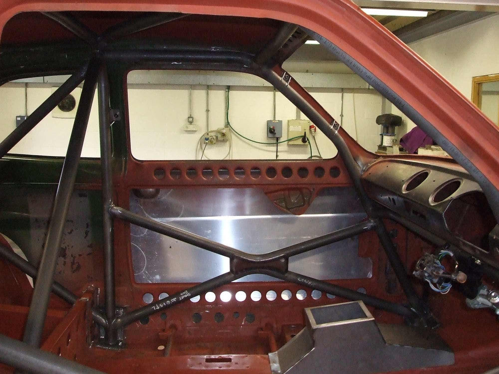 FORD Escort Mk1 (Straight Door Bars) International Historic T45 roll cage kit. FIA Certificated to Appendix K