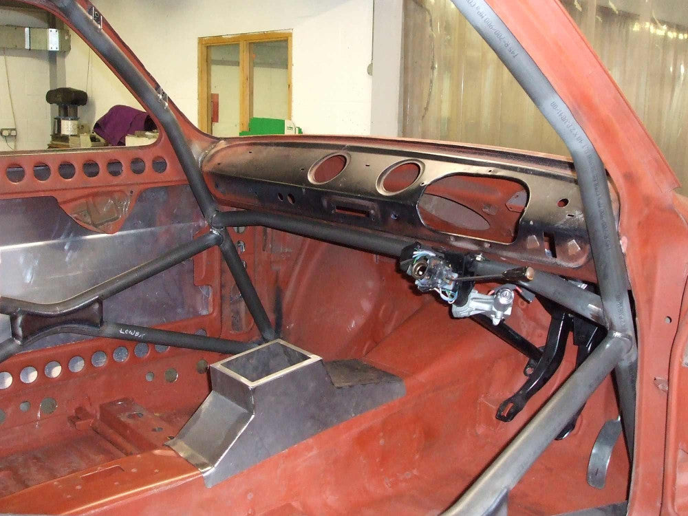 FORD Escort Mk1 (Straight Door Bars) International Historic T45 roll cage kit. FIA Certificated to Appendix K