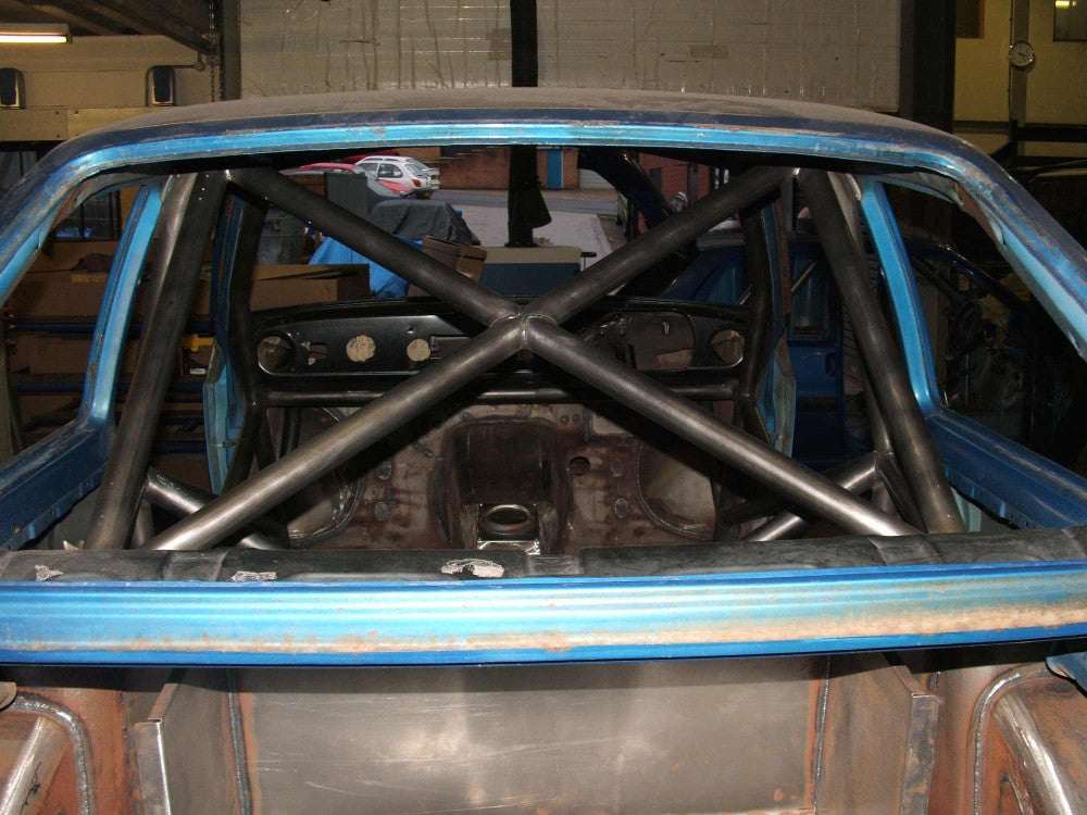 FORD Escort Mk2 International Multipoint T45 roll cage kit. FIA / MSUK Certificated 