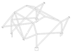 FORD Escort Mk3/4 Multipoint CDS roll cage kit 