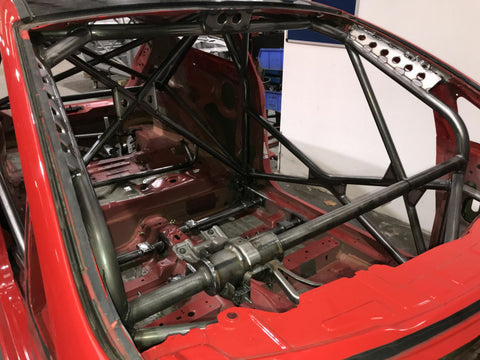 FORD Fiesta MK7 International Multipoint T45 roll cage kit. FIA / MSUK Certificated 