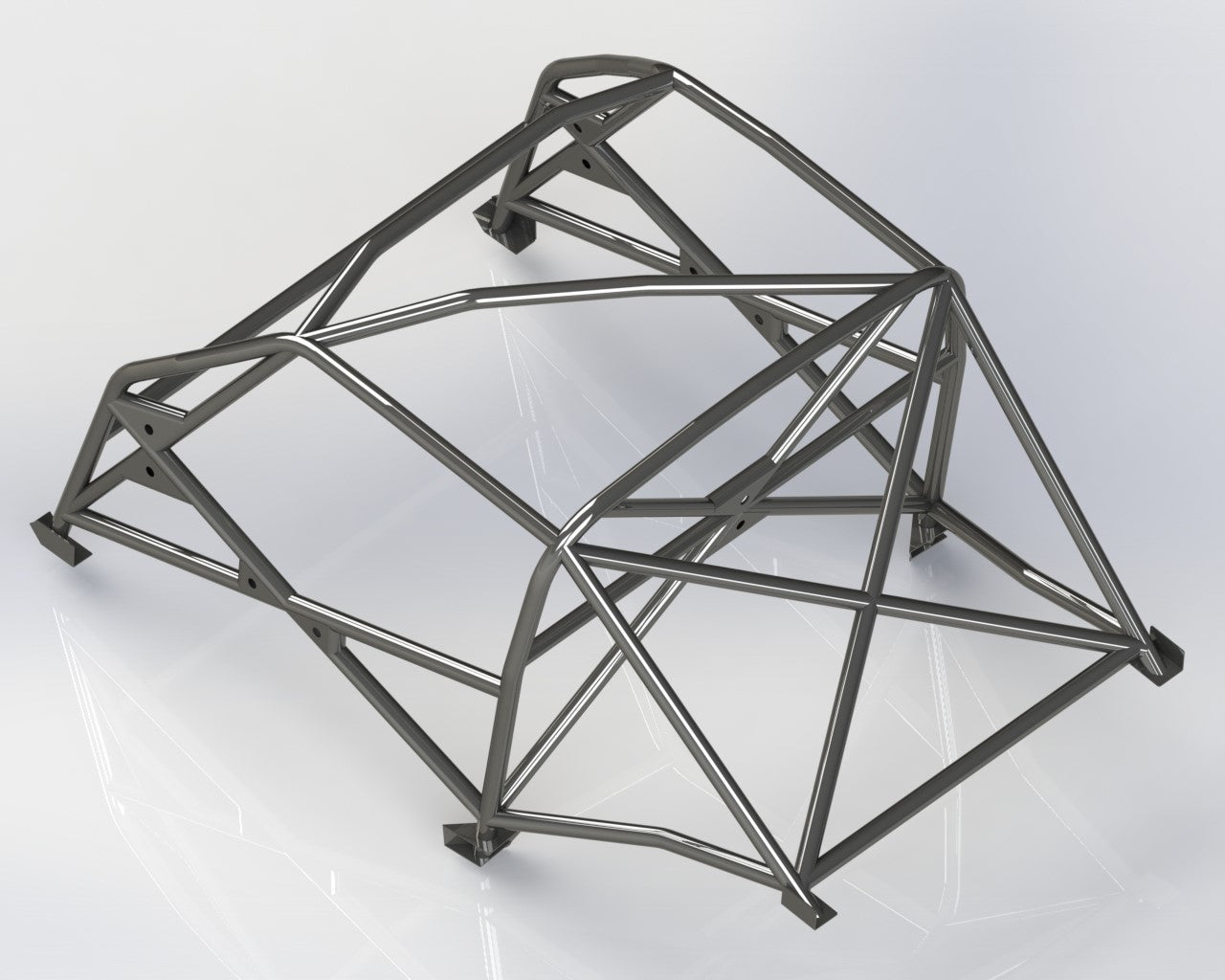 FORD Mustang Fastback T45 roll cage kit Lightweight FIA Certificated