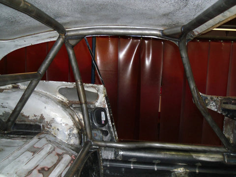 JAGUAR E-Type FHC T45 roll cage kit. FIA / MSUK Certificated to Appendix K 