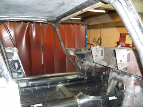 JAGUAR E-Type FHC T45 roll cage kit. FIA / MSUK Certificated to Appendix K 