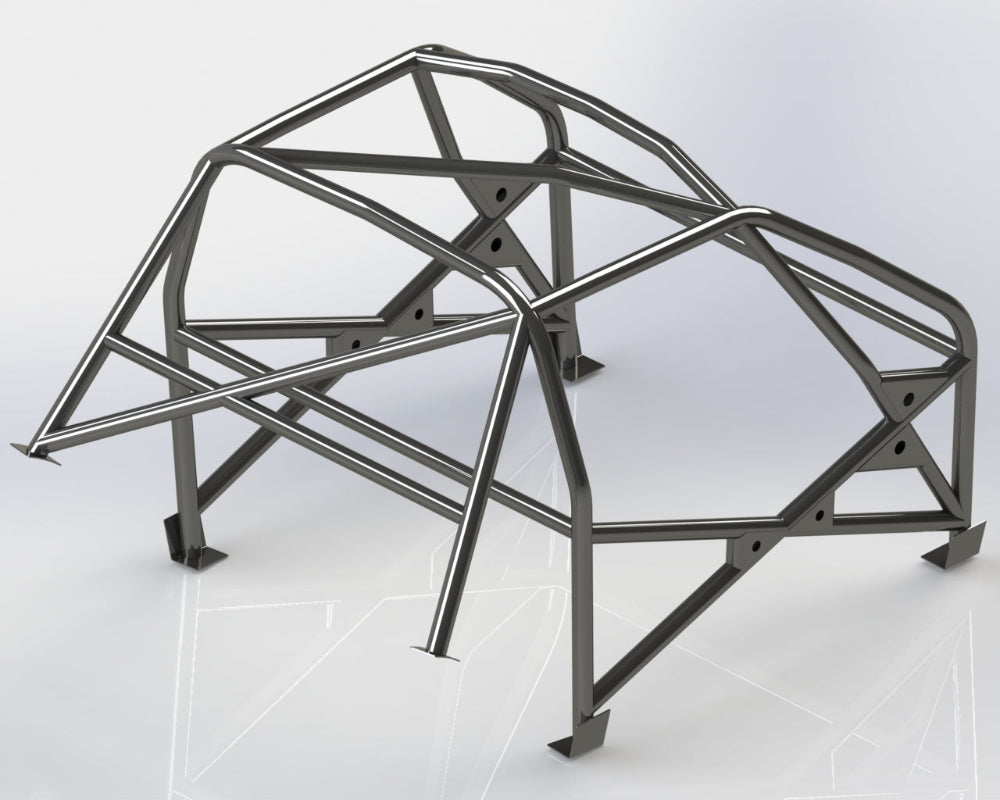 TOYOTA Starlet KP60 6 point National Spec CDS roll cage kit. MS UK Compliant