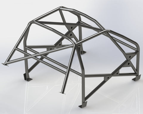 TOYOTA Starlet KP60 6 point National Spec CDS roll cage kit. MS UK Compliant 
