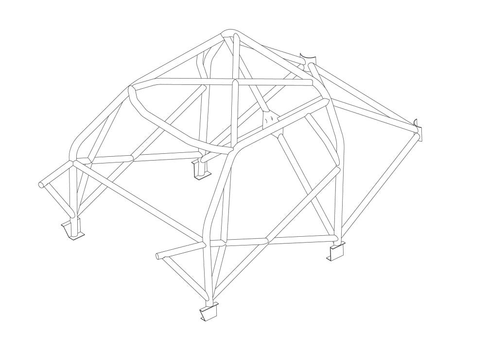 LANCIA Delta Integrale Multipoint T45 roll cage kit
