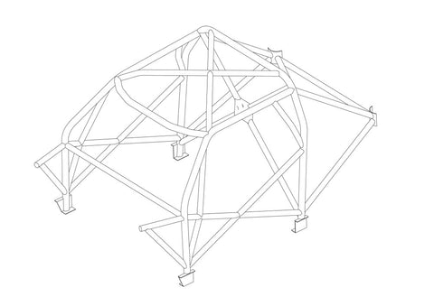 LANCIA Delta Integrale Multipoint T45 roll cage kit 