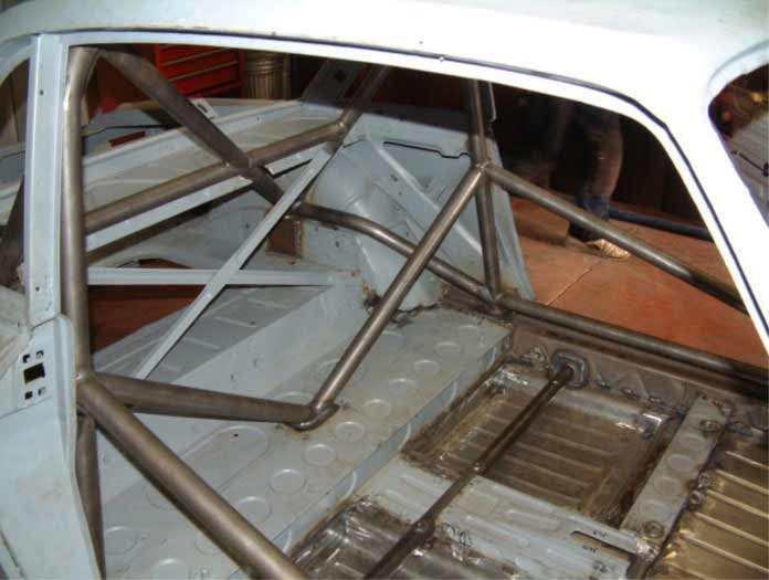 LANCIA Fulvia Historic T45 roll cage kit. MS UK Compliant to Appendix K