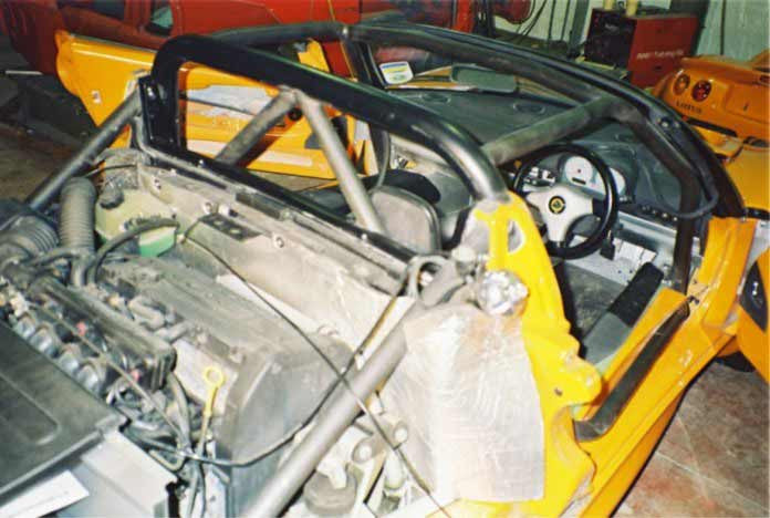 LOTUS Elise International Bolt-in T45 roll cage FIA Certificated