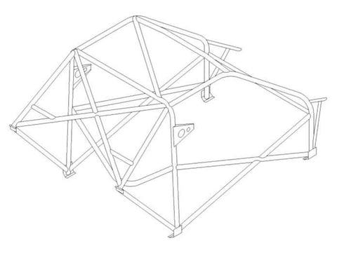 MINI GPA International T45 roll cage kit. FIA Certificated 