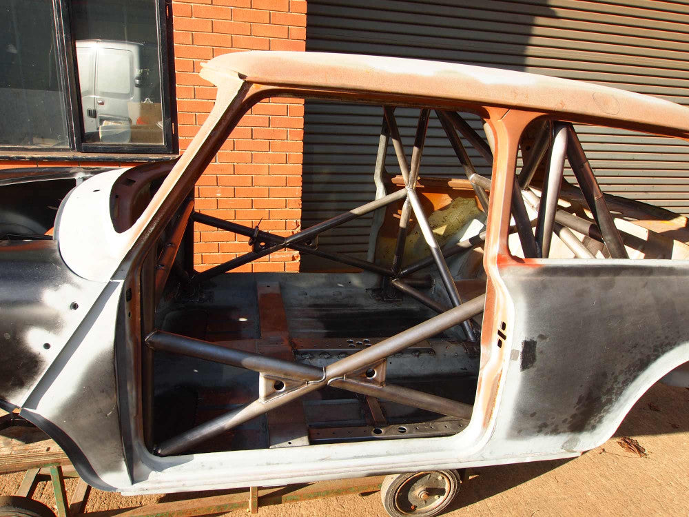 MINI Miglia / Seven International Multi Point T45 roll cage kit. FIA Certificated