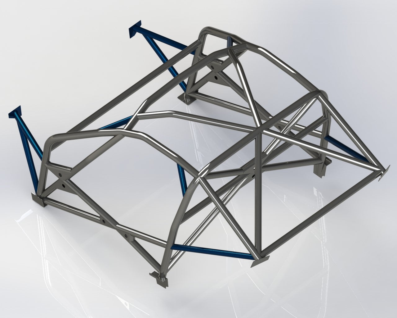 TOYOTA MR2 Mk3 00-07 Multipoint T45 Roll Cage kit FIA Minima