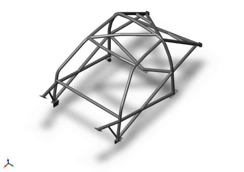 NISSAN Micra >02 International Multipoint T45 roll cage kit. FIA / MSUK Certificated 