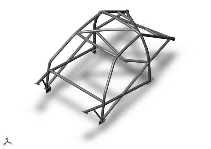 NISSAN Micra >02 Multipoint CDS roll cage kit