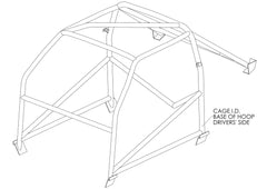 OPEL Kadett Multipoint CDS roll cage kit