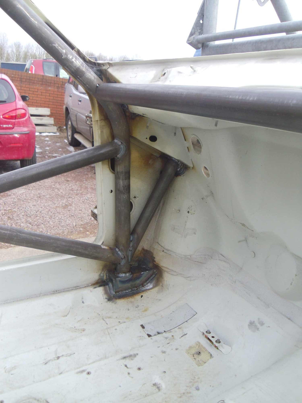 PEUGEOT 205 International Multipoint CDS roll cage kit. FIA Certificated