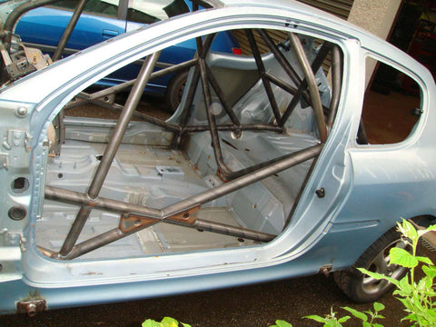 PEUGEOT 206 International Multipoint T45 roll cage kit. FIA / MSUK Certificated 