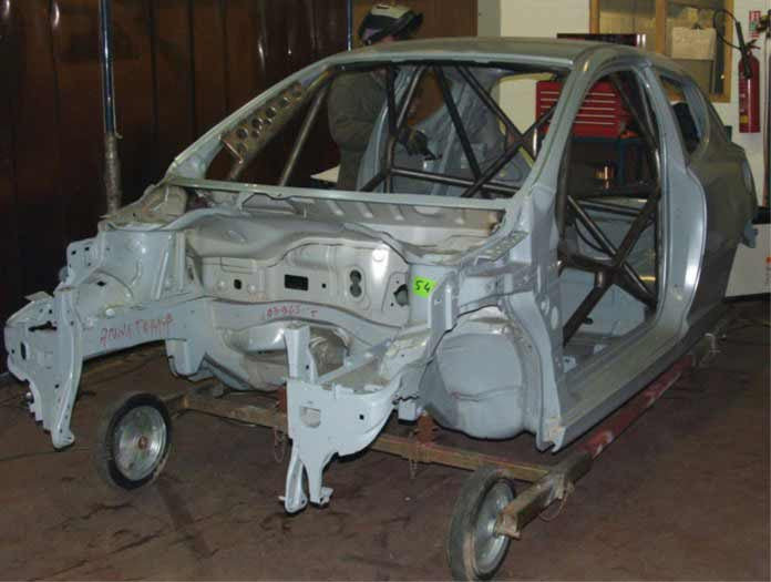 PEUGEOT 207 International Multipoint CDS roll cage kit. FIA Certificated