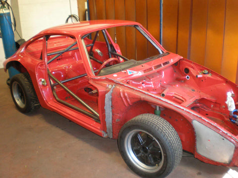 PORSCHE 911 Straight Door Bar Historic T45 roll cage kit. MS UK Compliant to Appendix K 