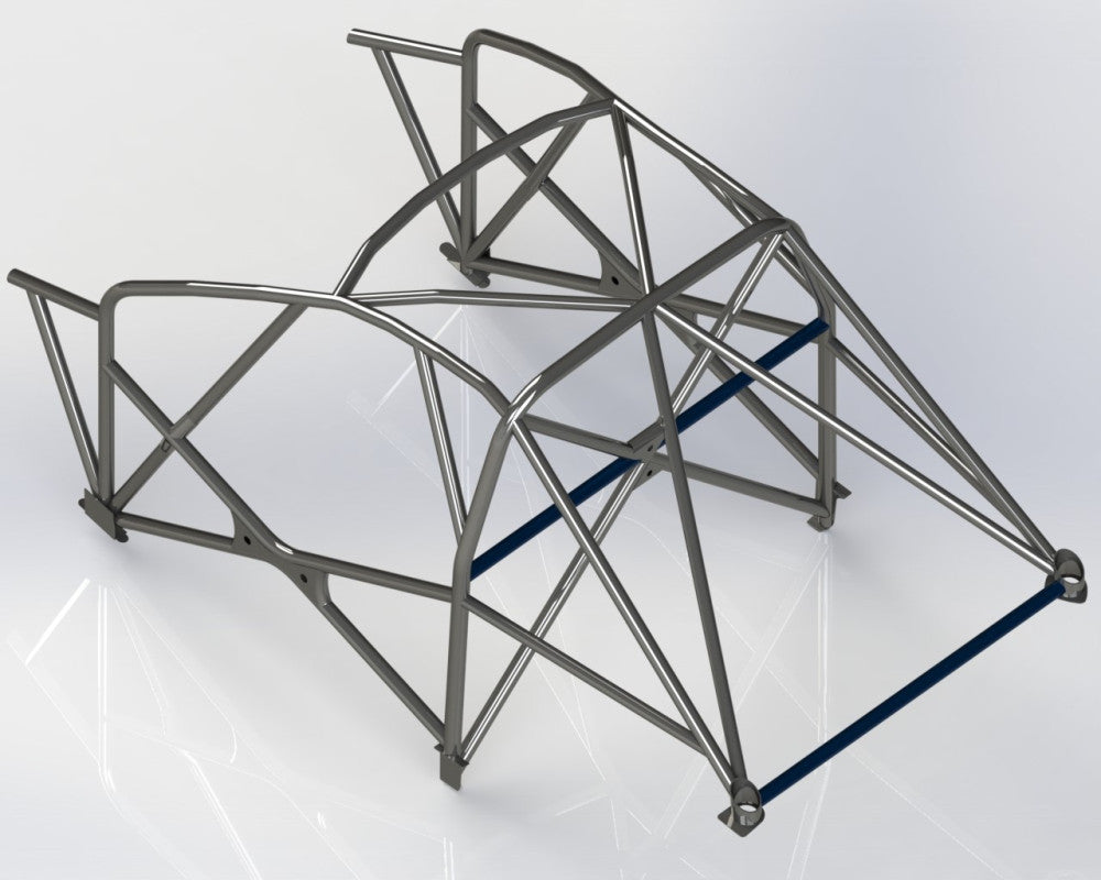 RENAULT Clio MK3 International Multipoint T45 roll cage kit. FIA/MSUK Certificated