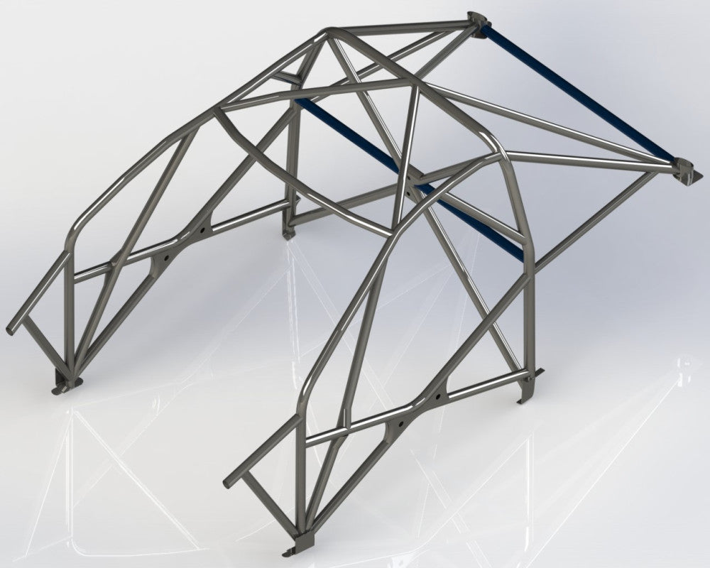 RENAULT Clio MK3 International Multipoint T45 roll cage kit. FIA/MSUK Certificated
