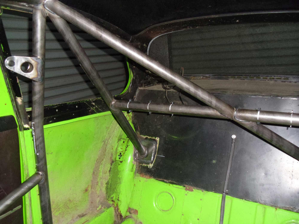 SAAB 96 Historic CDS roll cage kit. MS UK Compliant to Appendix K