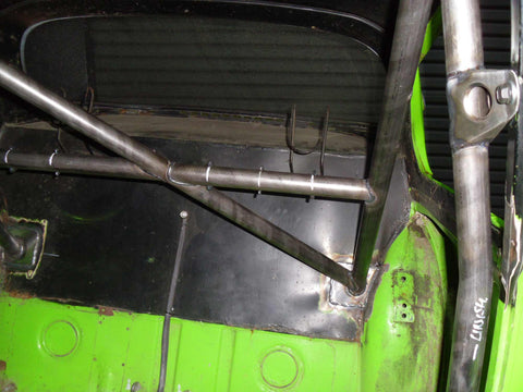 SAAB 96 Historic CDS roll cage kit. MS UK Compliant to Appendix K 