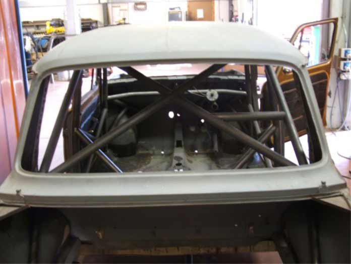 SIMCA Rallye Historic CDS roll cage kit. MS UK Compliant to Appendix K