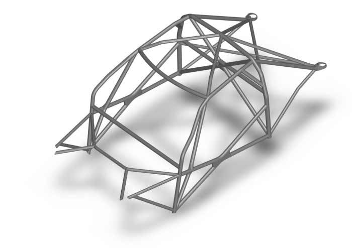 SUBARU BRZ International Multipoint T45 roll cage kit. FIA Certificated