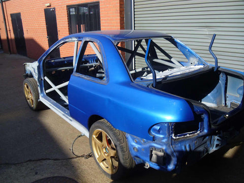 SUBARU Impreza - 2 dr GC8 International Multipoint T45 roll cage kit. FIA / MSUK Certificated 
