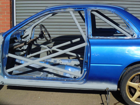 SUBARU Impreza - 2 dr GC8 International Multipoint T45 roll cage kit. FIA / MSUK Certificated 
