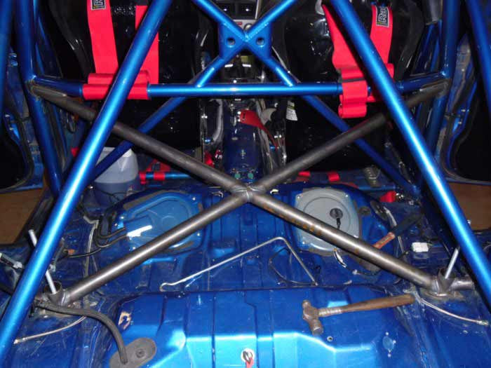 SUBARU Impreza GDB Bolt-in CDS roll cage MSUK Compliant