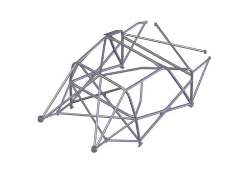 SUBARU Impreza GVB R4 International Multipoint T45 roll cage kit. FIA Certificated 