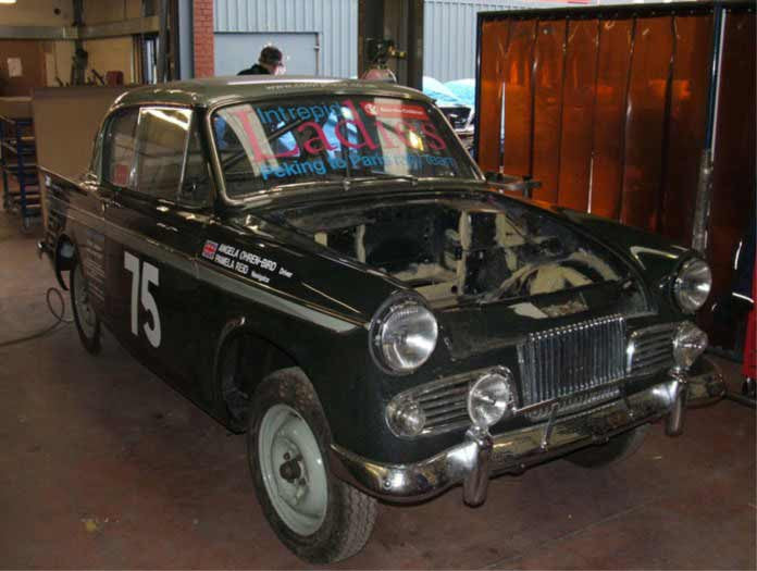SUNBEAM Rapier Historic T45 roll cage kit. MS UK Compliant to Appendix K