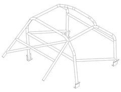 SUNBEAM Tiger Historic CDS roll cage kit. MS UK Compliant to Appendix K