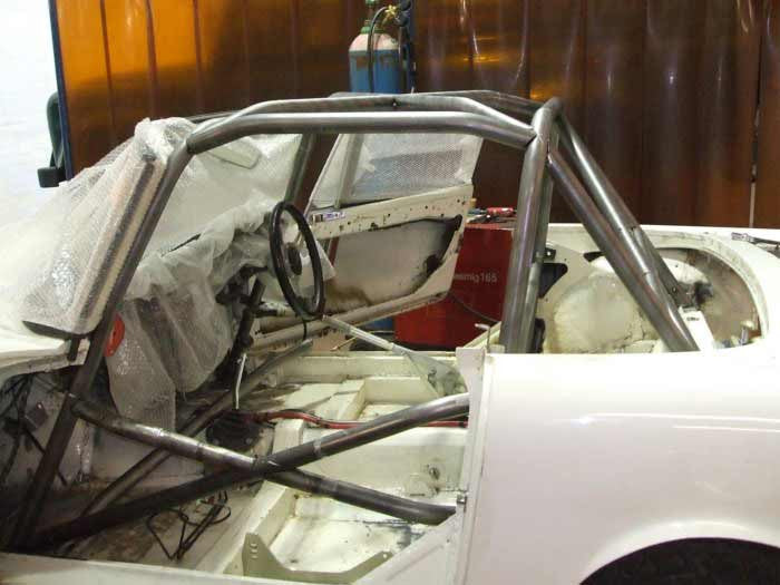 SUNBEAM Tiger Historic T45 roll cage kit. MS UK Compliant to Appendix K