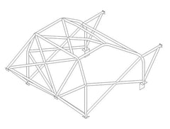 TOYOTA Starlet KP60 Multipoint CDS roll cage kit