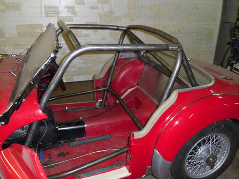 TRIUMPH TR3 Historic CDS roll cage kit. MS UK Compliant to Appendix K 