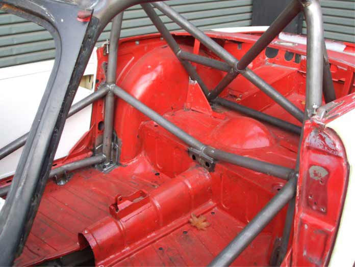 TRIUMPH TR6 Historic CDS roll cage kit. MS UK Compliant to Appendix K