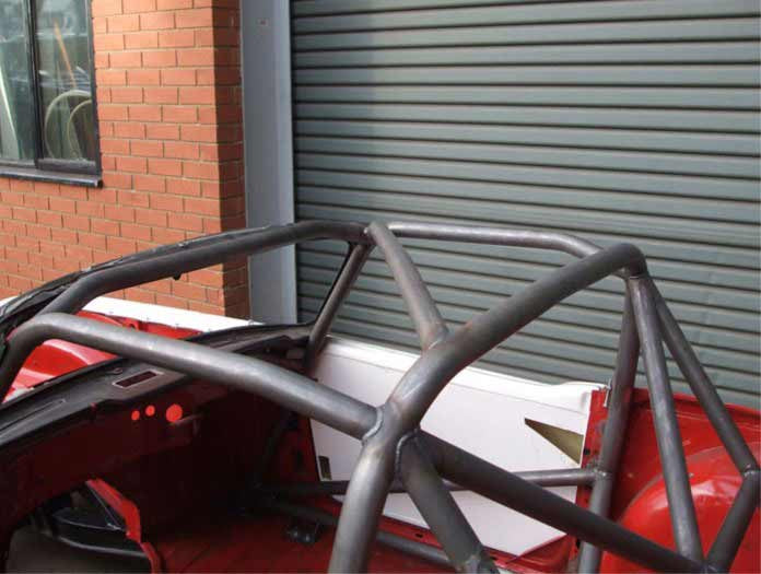 TRIUMPH TR6 Historic T45 roll cage kit. MS UK Compliant to Appendix K