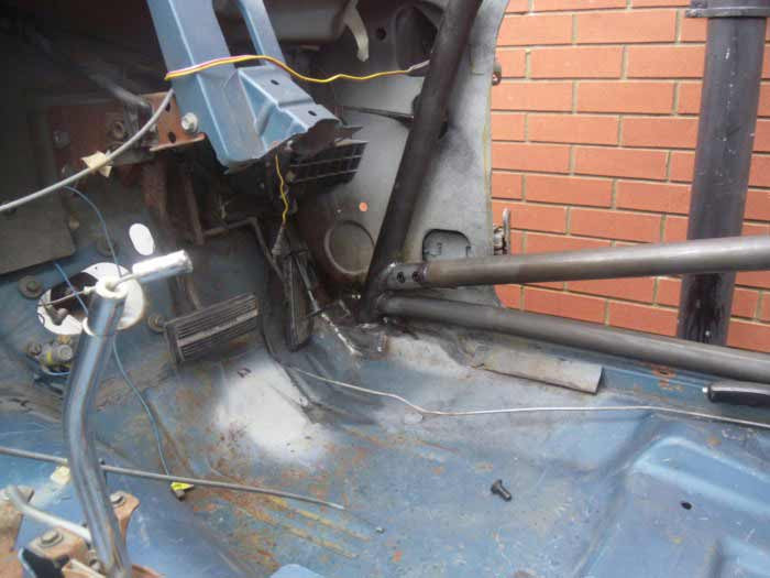 VALIANT Charger Historic T45 roll cage kit. MS UK Compliant to Appendix K