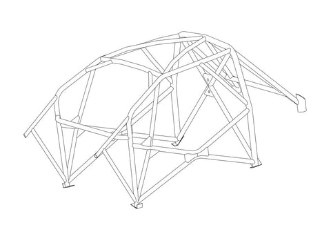 VAUXHALL Adam International Multipoint T45 roll cage kit. FIA Certificated 